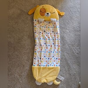 Used Happy Napper Sleeping Bag Cute Yellow Dog with Star Pattern